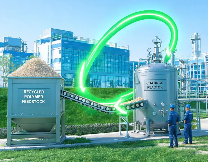 Circular polymer feedstock process