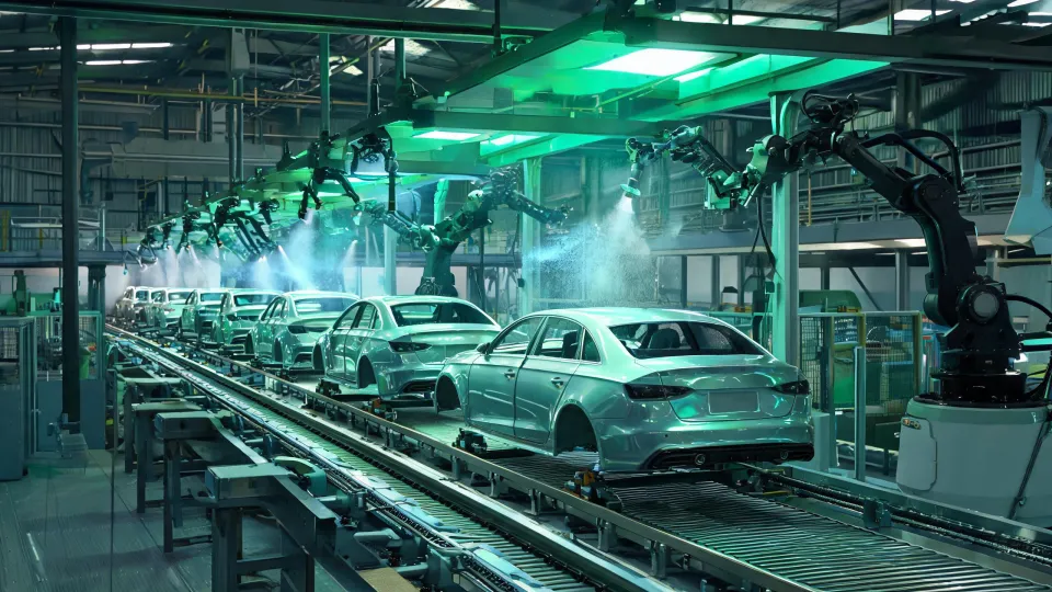Automotive coatings line