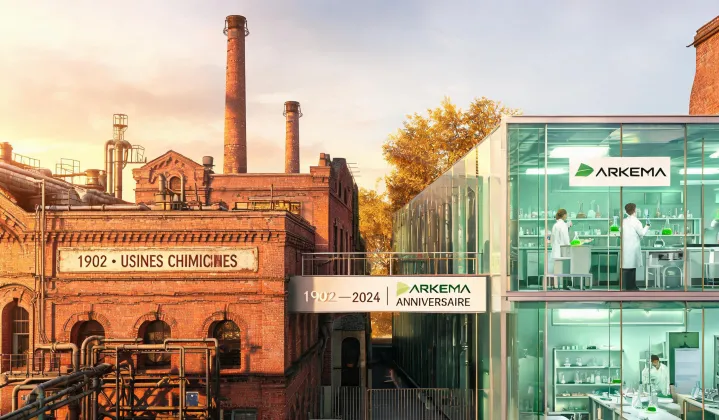 Historic chemical plant film still
